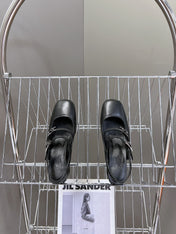 JACKIE 50 PUMP BLACK LAMBSKIN