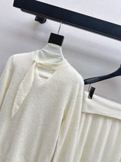 DIOR 25S KNIT SKIRT SET 588