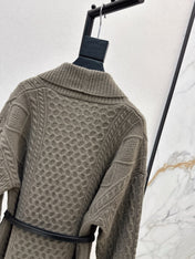 HERMES 25S LONG KNIT CARDIGAN 99430