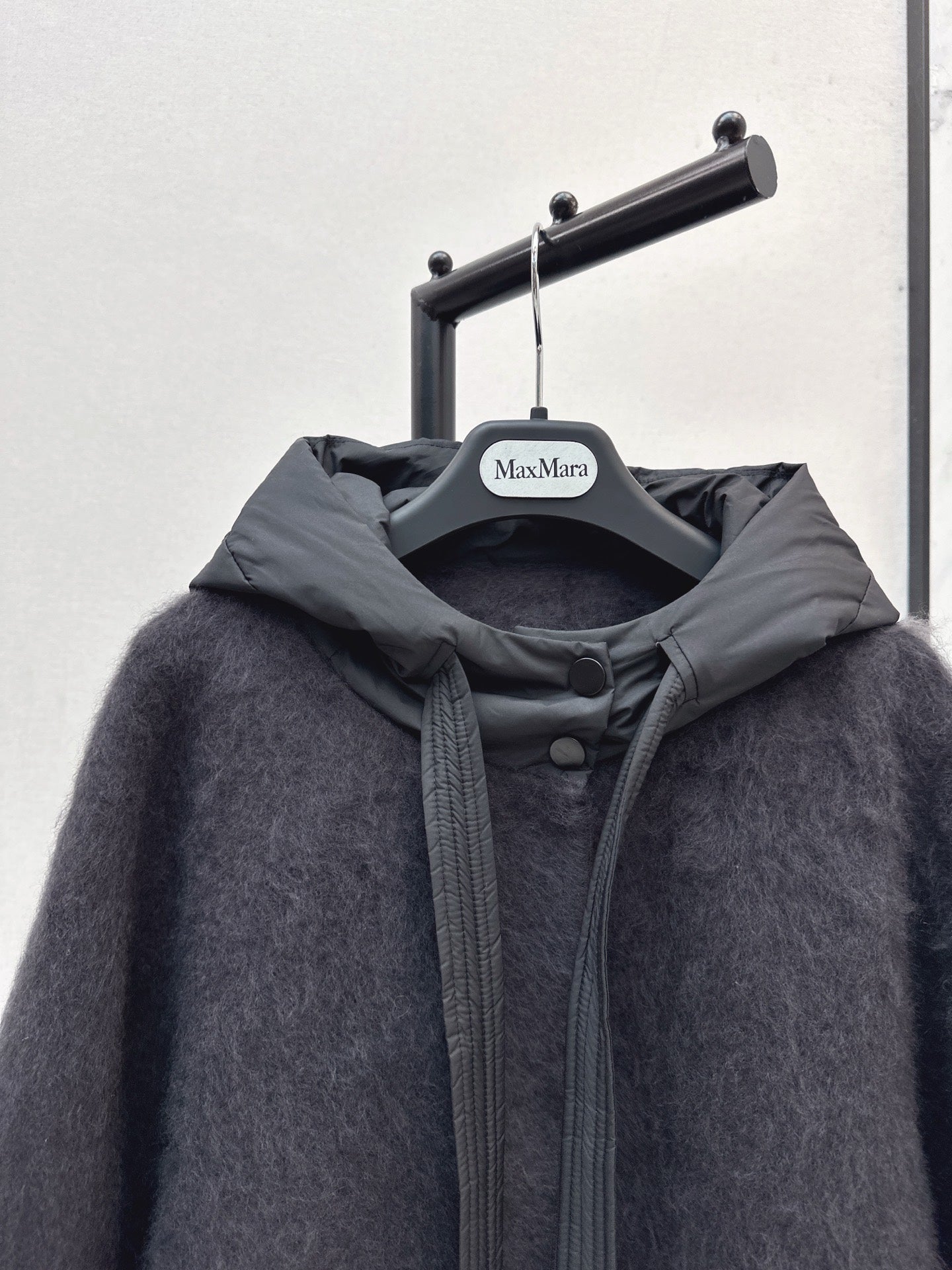 MAX MARA 25S HOODED KNIT JACKET 105