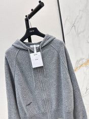 DIOR 25S FLORAL EMBROIDERED HOODIE 592
