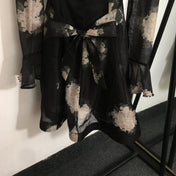 ZIMMERMANN 26S V-NECK MINI DRESS 303