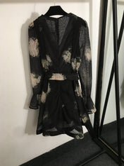 ZIMMERMANN 26S V-NECK MINI DRESS 303