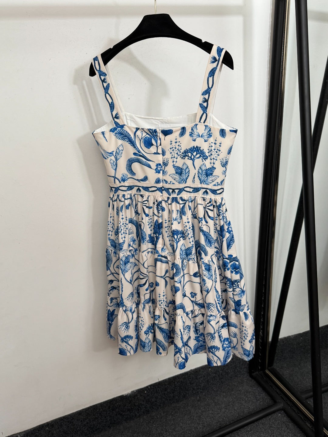 ZIMMERMANN 26S SQUARE-NECK MINI DRESS 261