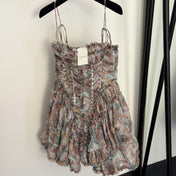 ZIMMERMANN 26S RUCHED MINI DRESS 273