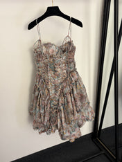ZIMMERMANN 26S RUCHED MINI DRESS 273