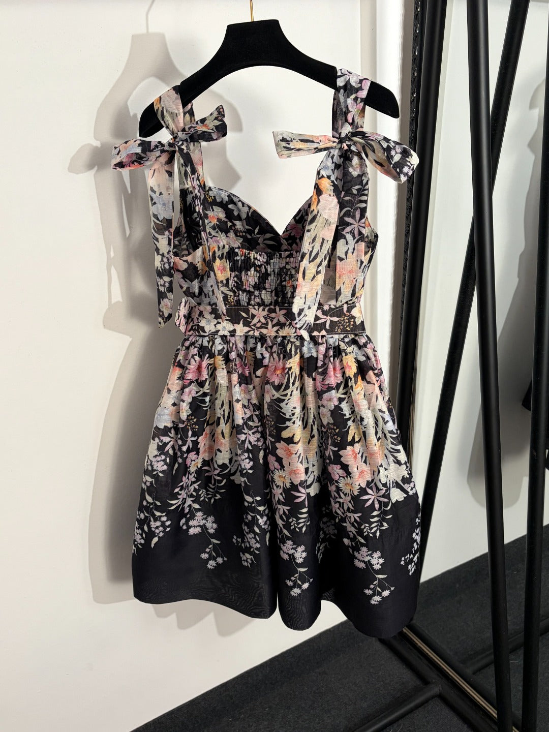 ZIMMERMANN 26S FLORAL DRESS WITH BELT STYLE 17