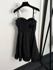 ZIMMERMANN 26S RUFFLED CORSET MINI DRESS 271