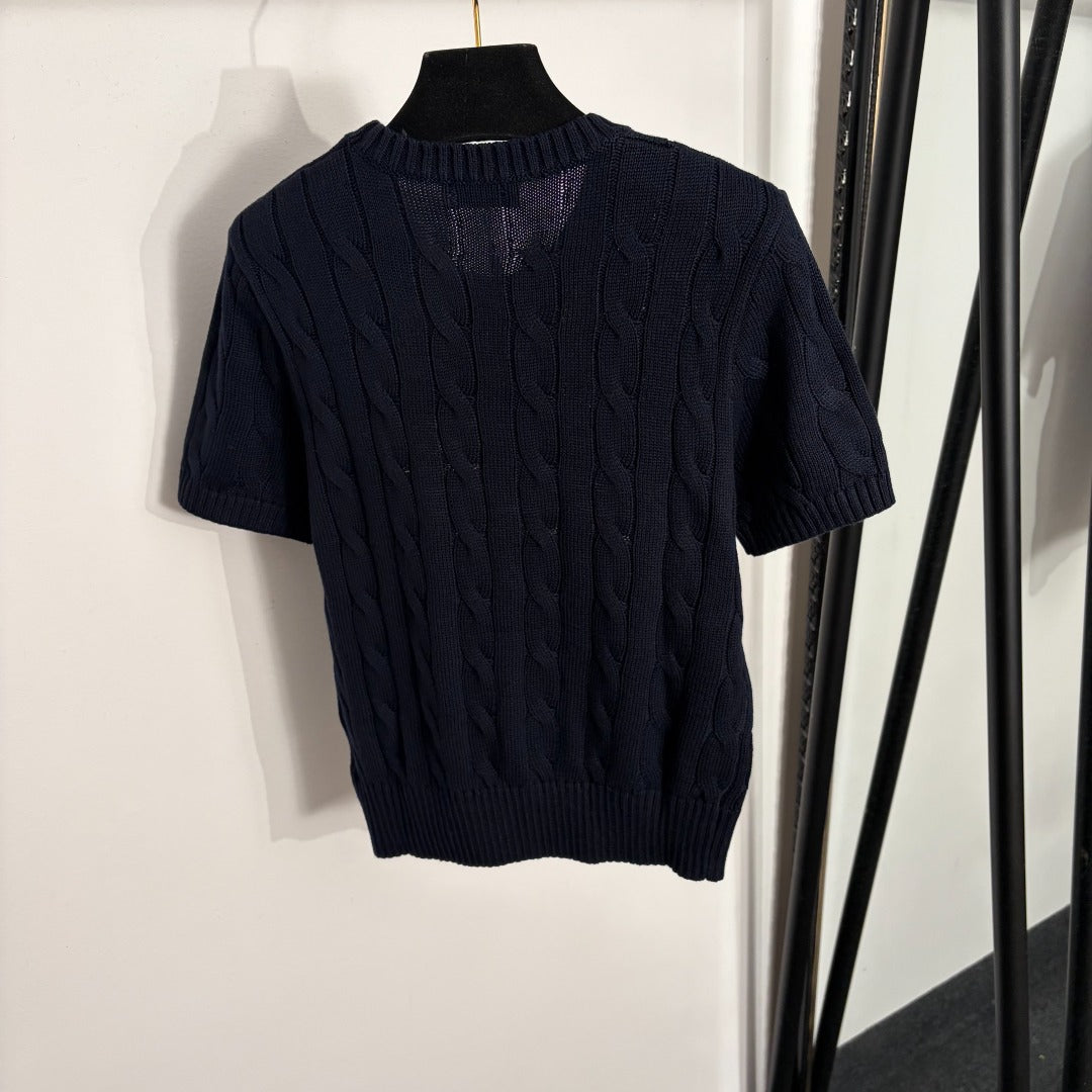 RALPH LAUREN 26S SHORT SLEEVE KNIT TOP 407