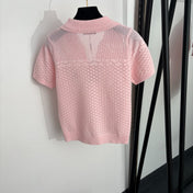 RALPH LAUREN 26S SHORT SLEEVE POLO KNIT TOP 403