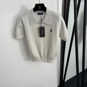 RALPH LAUREN 26S SHORT SLEEVE POLO KNIT TOP 400
