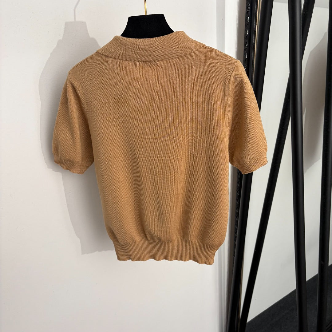 RALPH LAUREN 26S SHORT SLEEVE POLO KNIT TOP 401
