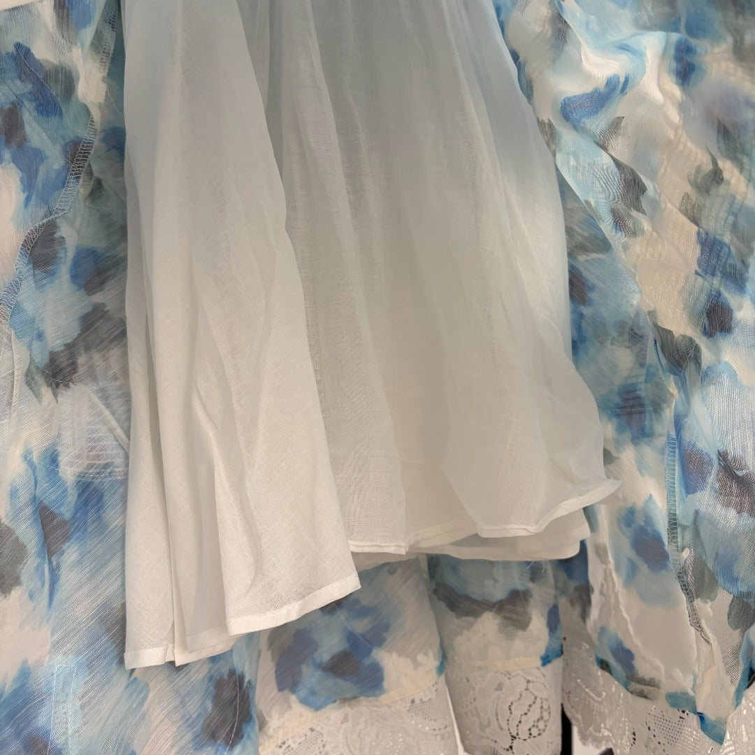 ZIMMERMANN 26S LACE-TRIM SMOCKED MINI DRESS 268