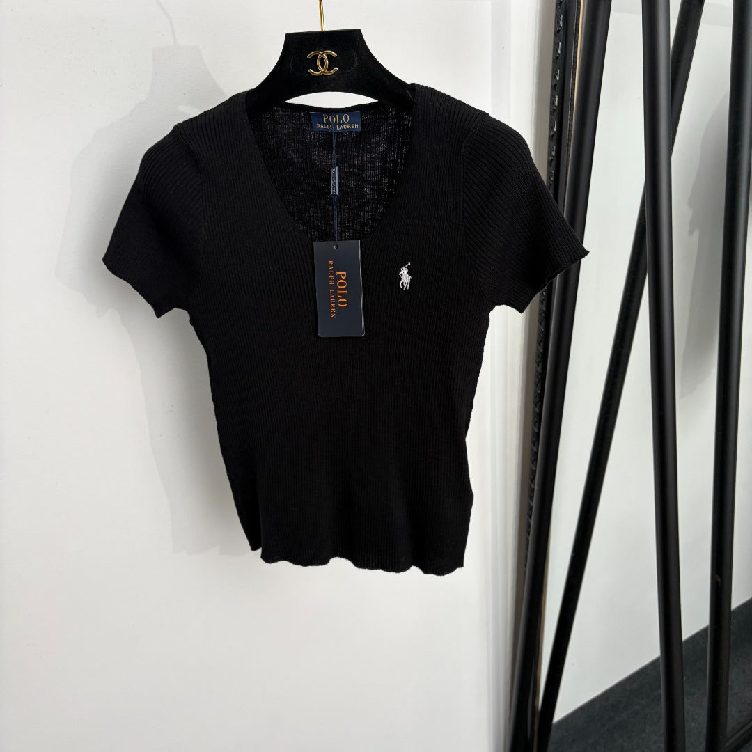 RALPH LAUREN 26S SHORT SLEEVE KNIT TOP 374