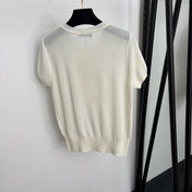DIOR 26S SHORT-SLEEVE KNIT TOP 1392