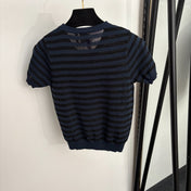 DIOR 26S SHORT-SLEEVE KNIT TOP 1353