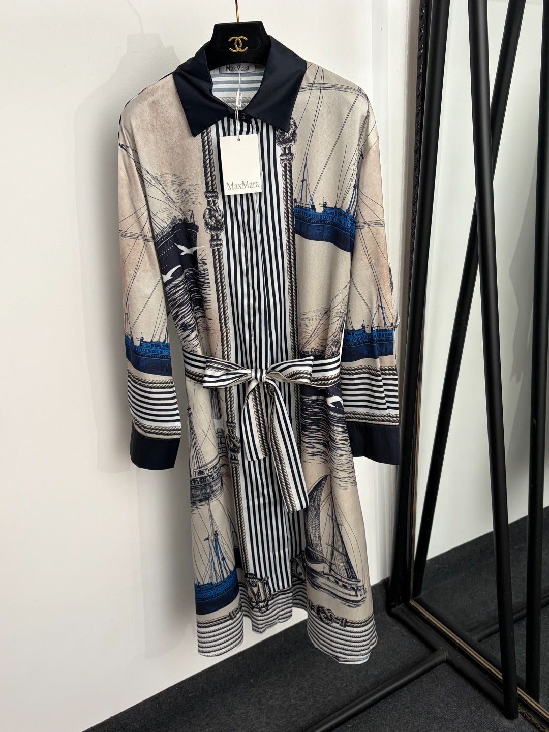 MAXMARA 26S LONG-SLEEVE SHIRT DRESS 364