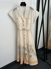 ZIMMERMANN 26S SHIRT MIDI DRESS 297