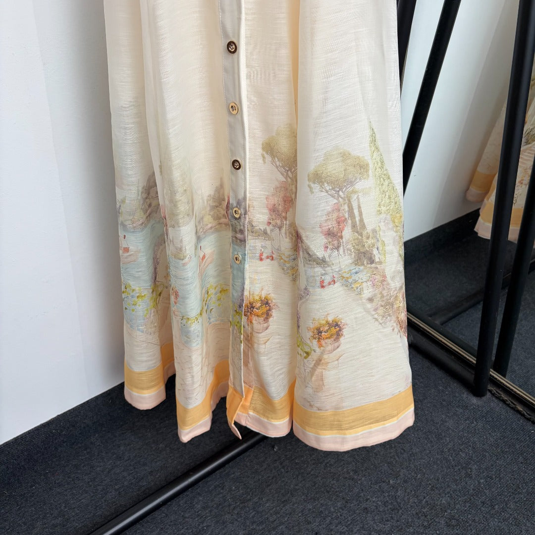 ZIMMERMANN 26S SHIRT MIDI DRESS 297