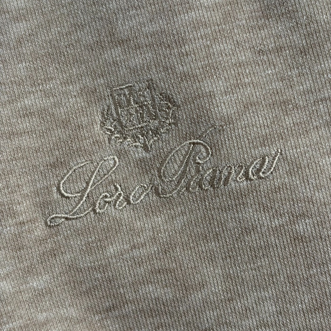LORO PIANA 26S ZIP-UP HOODIE WIDE-LEG PANTS SET 1000