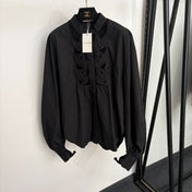ZIMMERMANN 26S EMBROIDERED LONG-SLEEVE SHIRT 229