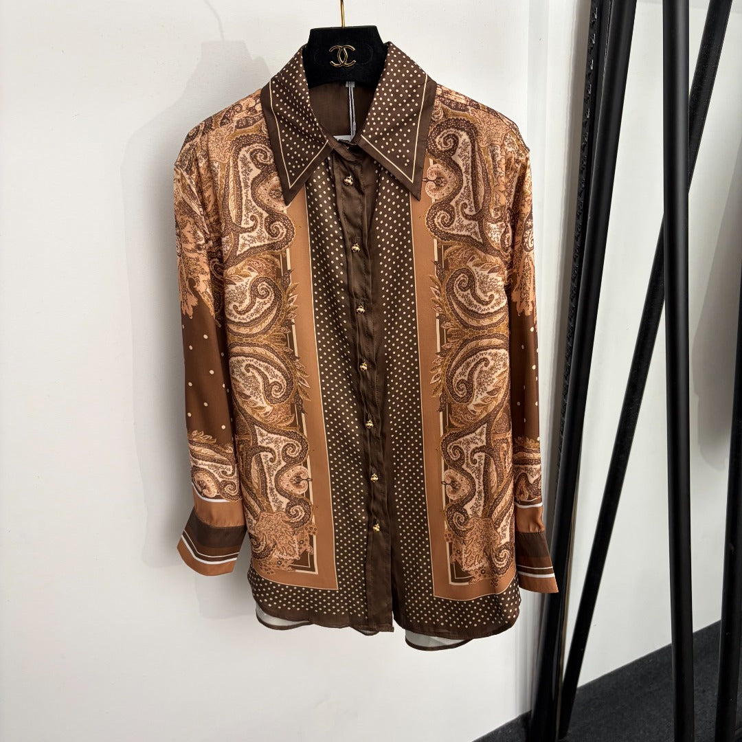 ZIMMERMANN 26S SHIRT & MIDI SKIRT SET 234