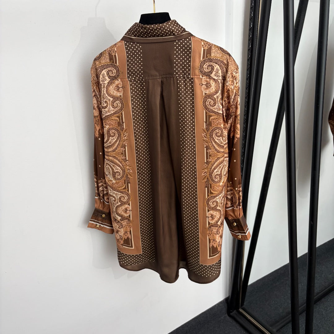 ZIMMERMANN 26S SHIRT & MIDI SKIRT SET 234