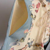 ZIMMERMANN 26S FLORAL BLOUSE & SHORTS SET 252