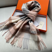 SCARF 180 CM IN LIGHT PINK CARO CASHMERE