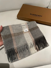 SCARF 180 CM IN GRAPHITE GRAY CASHMERE 408783