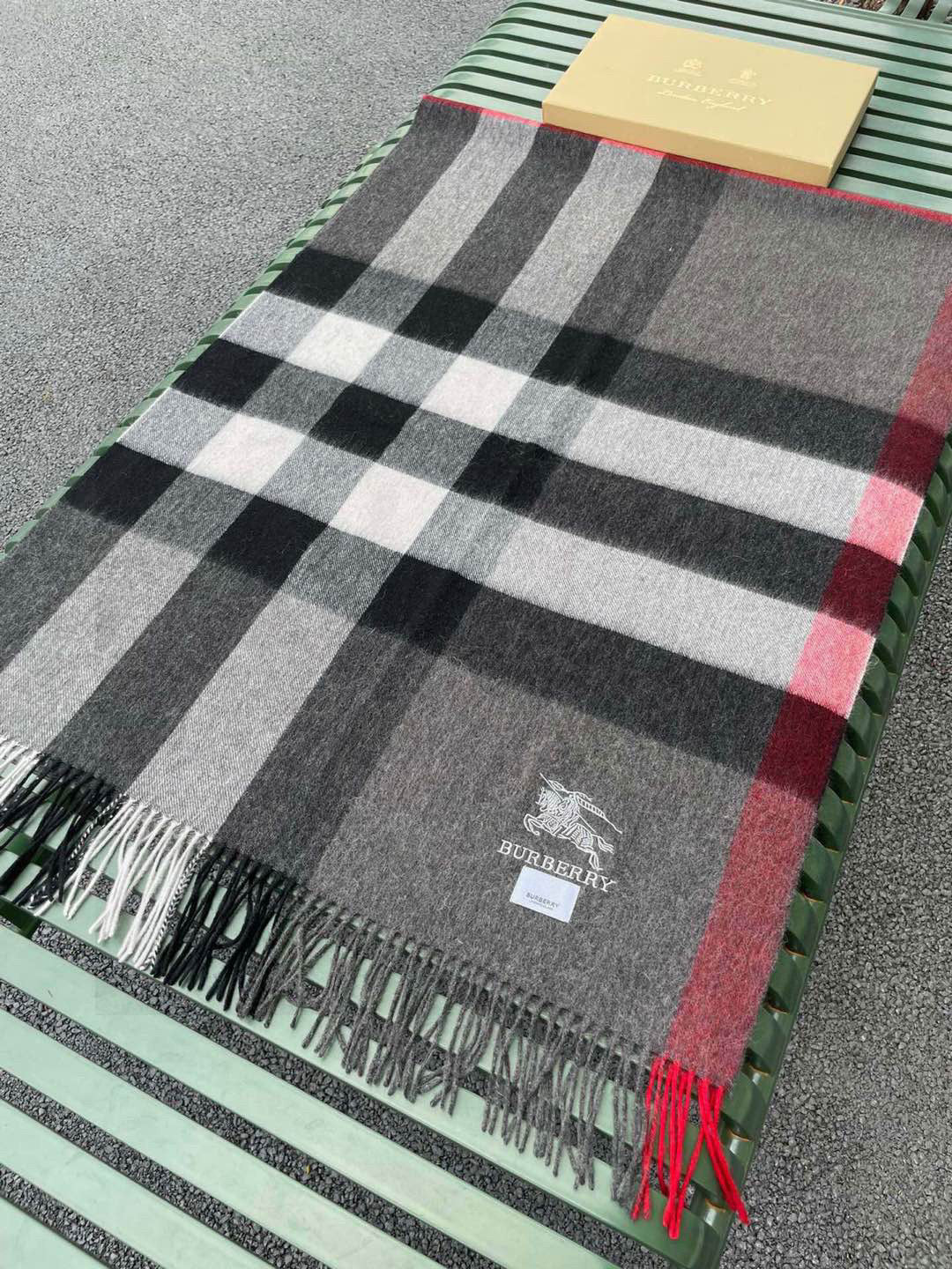 BBR SCARF 200 CM IN CASHMERE 538292