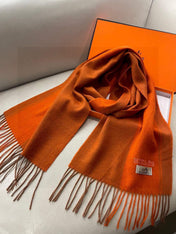 HERMES 25S SCARF 180 IN CASHMERE 989576