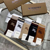BURBERRY 26S CREW SOCKS 901107 (1 BOX)