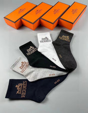 HERMES 26S CREW SOCKS 111942 (1 BOX)
