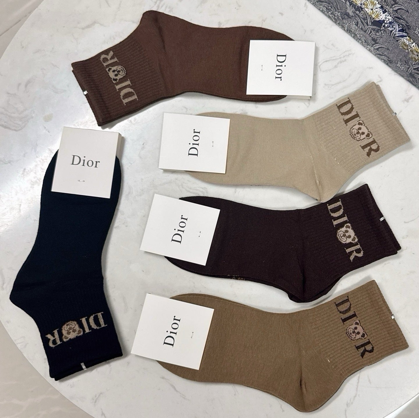 DIOR 26S ANKLE SOCKS 407200 (1 BOX)
