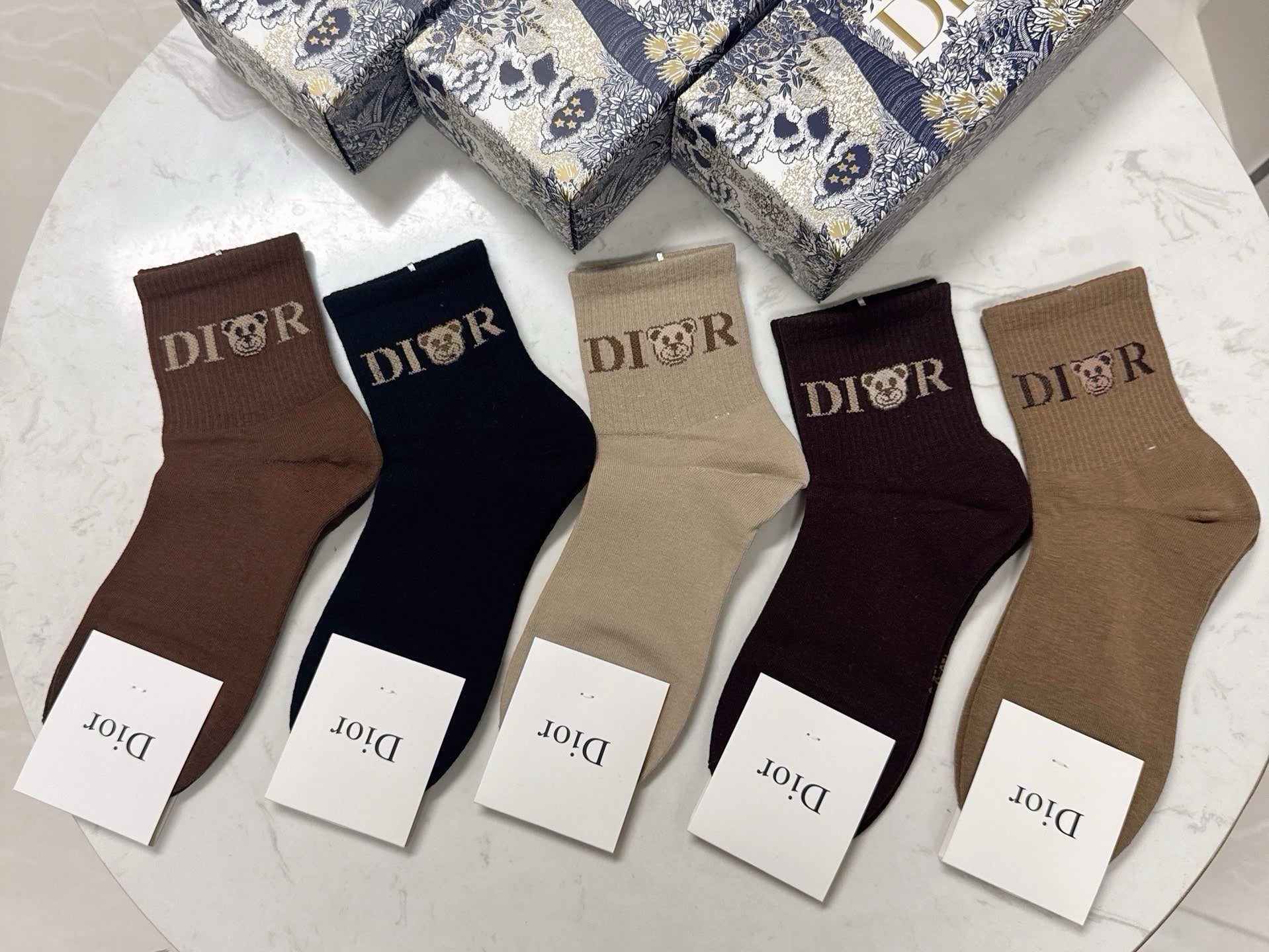 DIOR 26S ANKLE SOCKS 407200 (1 BOX)