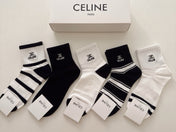 CELINE 26S ANKLE SOCKS 408756 (1 BOX)