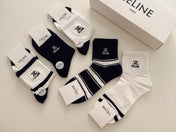 CELINE 26S ANKLE SOCKS 408756 (1 BOX)