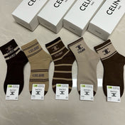 CELINE 26S ANKLE SOCKS 408757 (1 BOX)