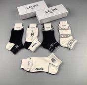 CELINE 26S ANKLE SOCKS 415735 (1 BOX)