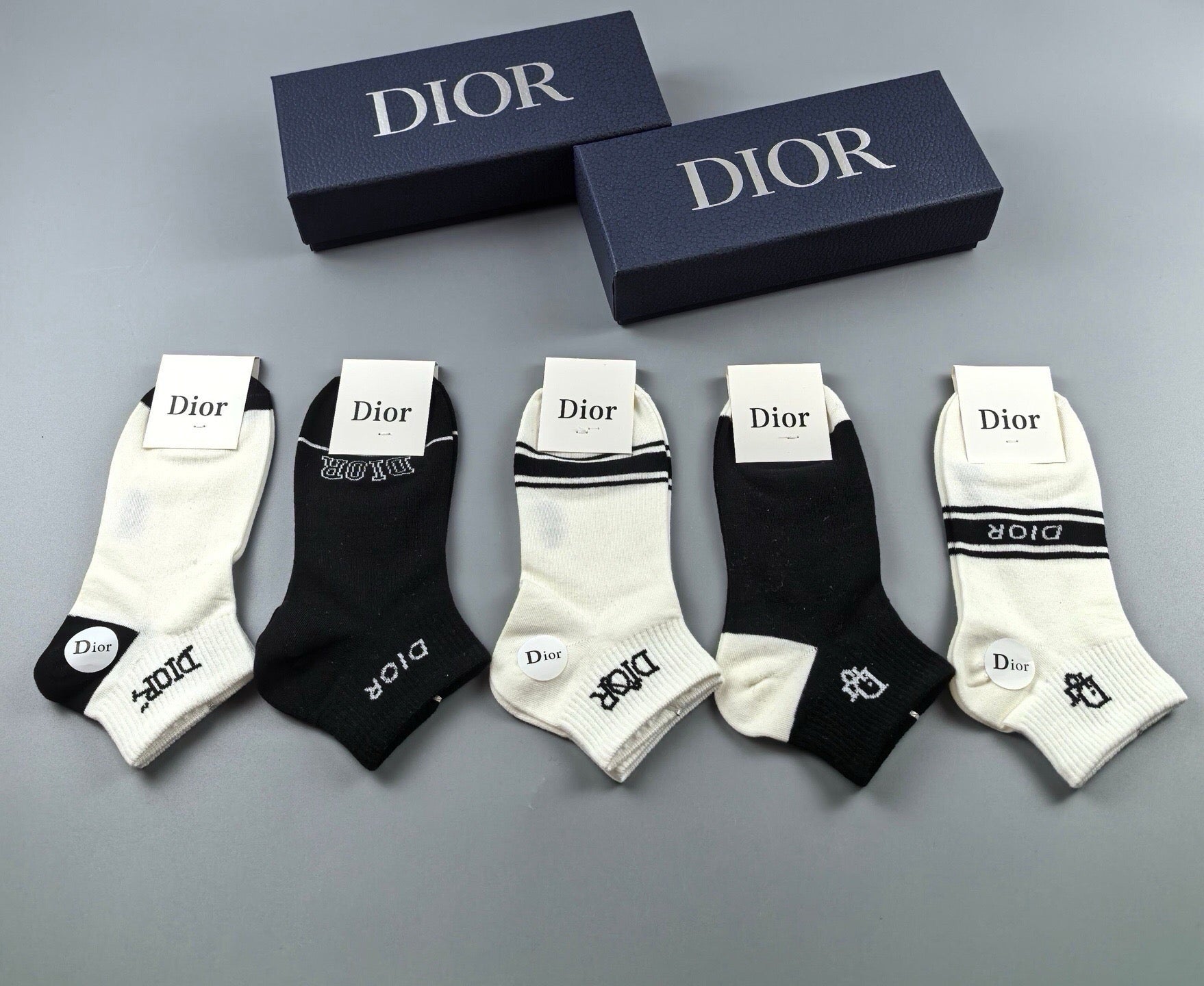 DIOR 26S ANKLE SOCKS 415736 (1 BOX)