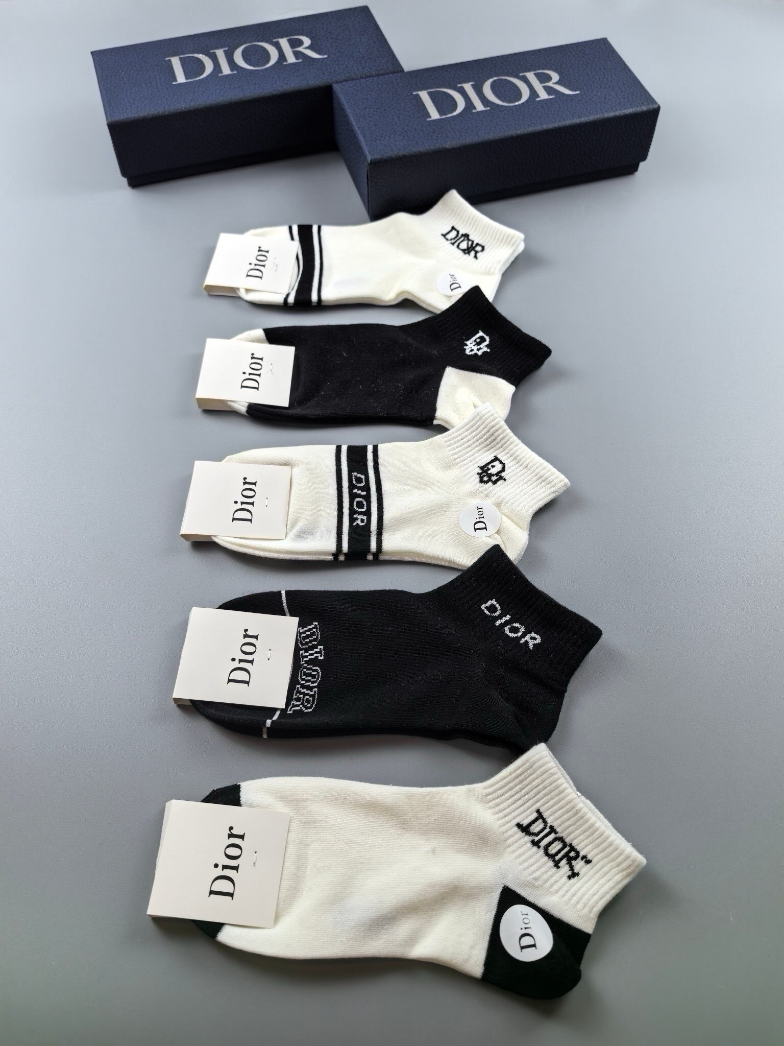 DIOR 26S ANKLE SOCKS 415736 (1 BOX)