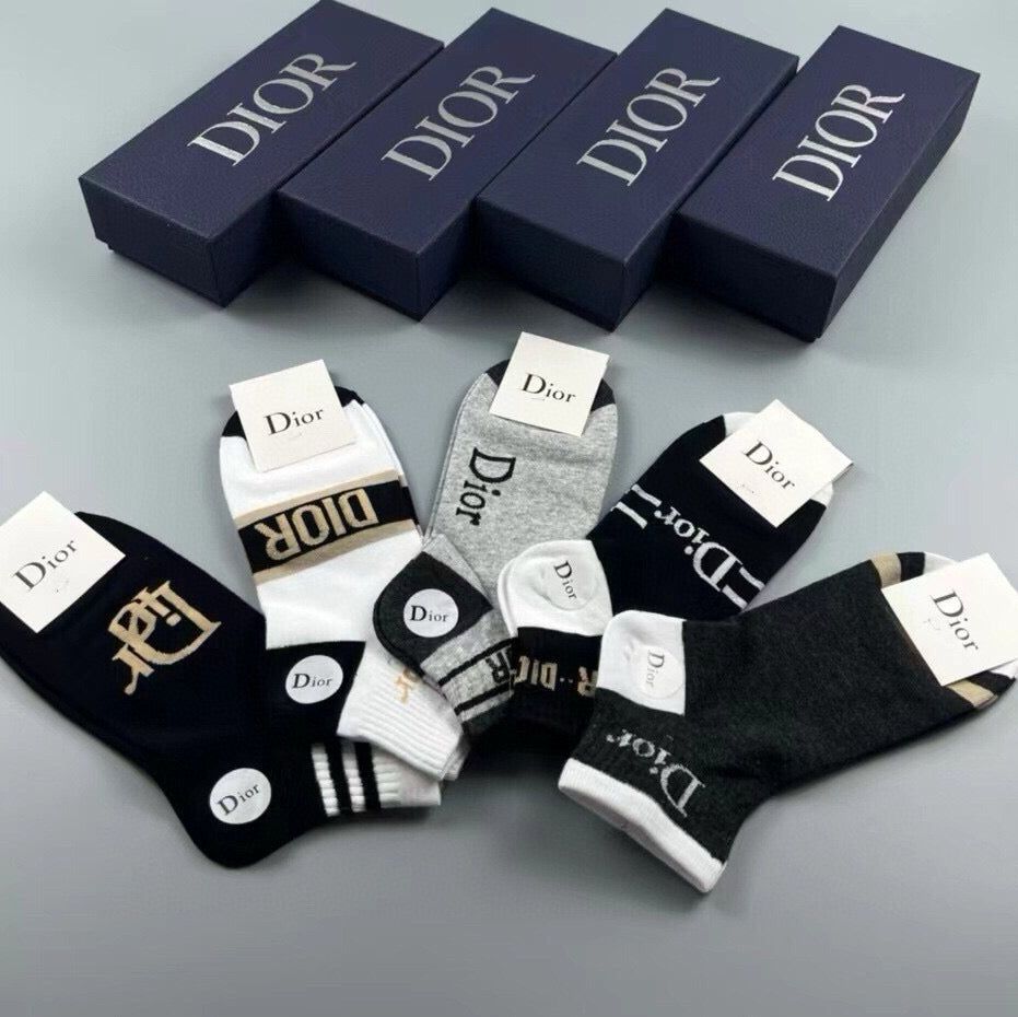 DIOR 26S ANKLE SOCKS 415737 (1 BOX)