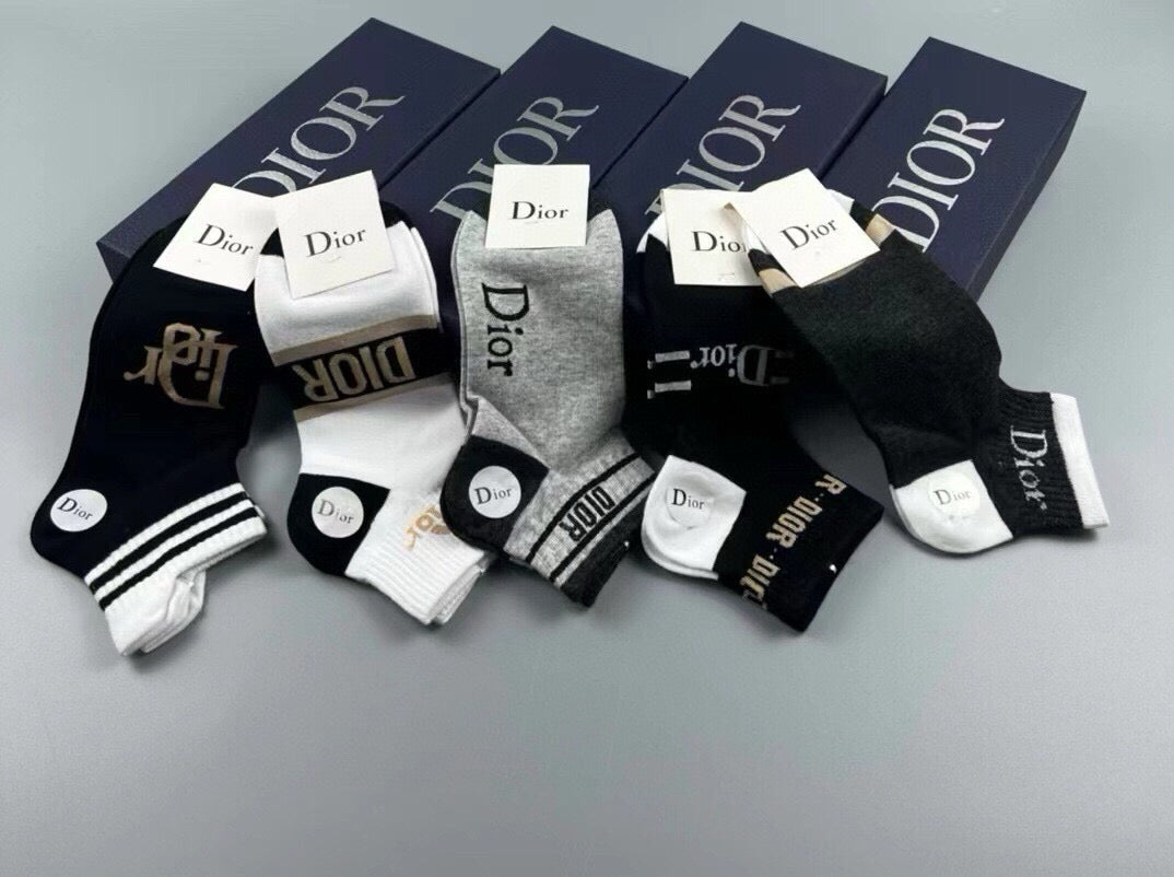 DIOR 26S ANKLE SOCKS 415737 (1 BOX)