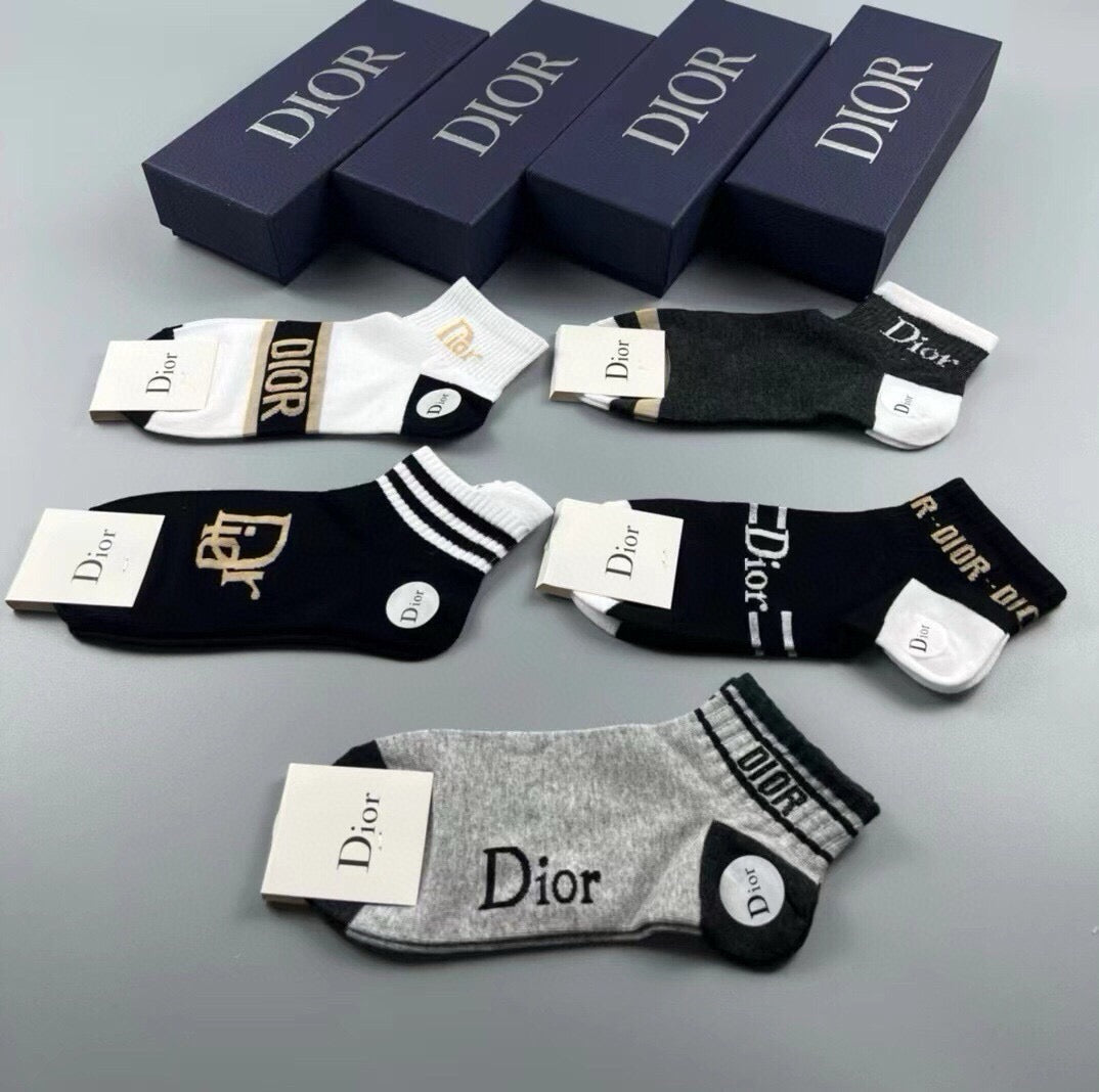 DIOR 26S ANKLE SOCKS 415737 (1 BOX)