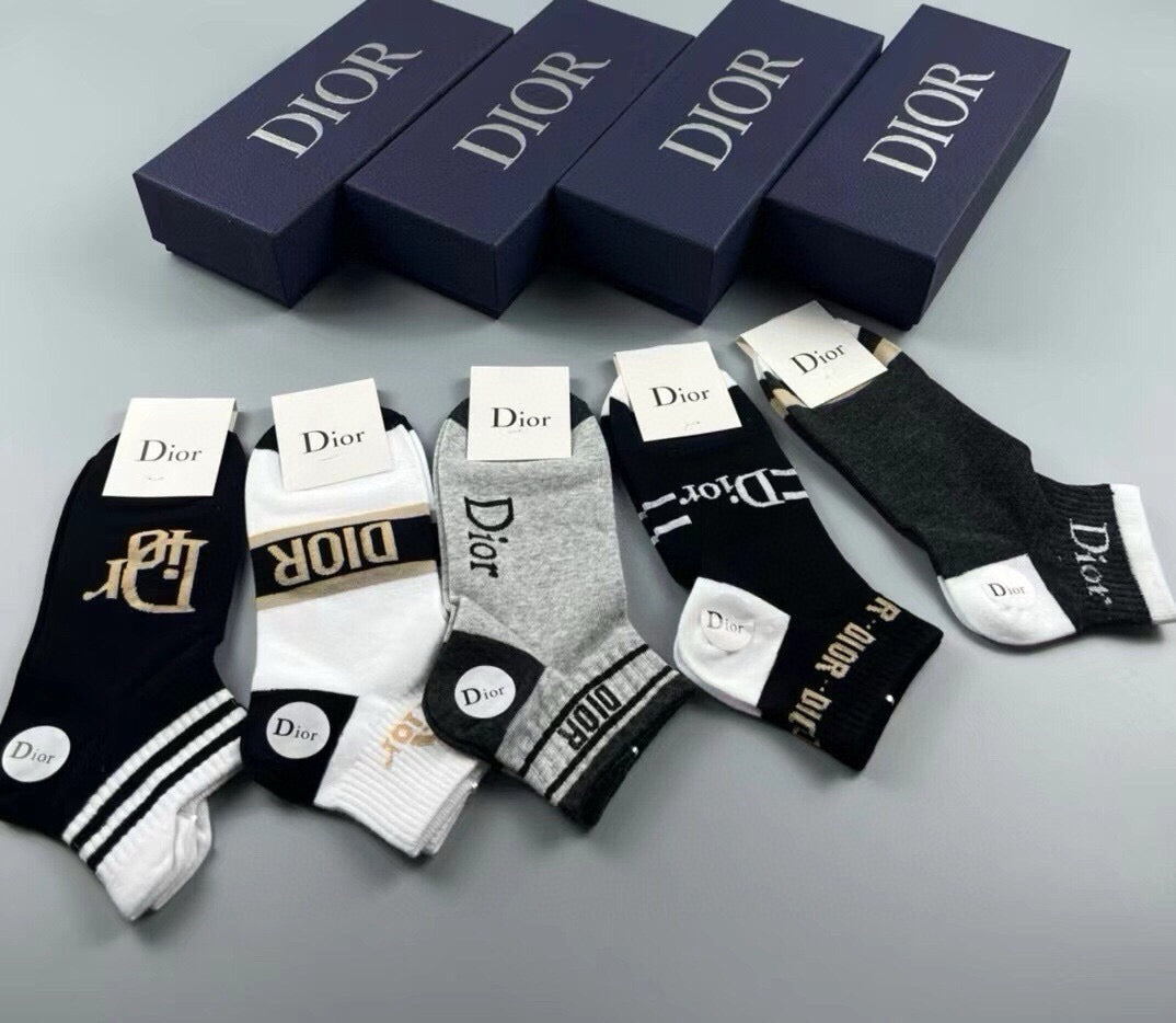 DIOR 26S ANKLE SOCKS 415737 (1 BOX)