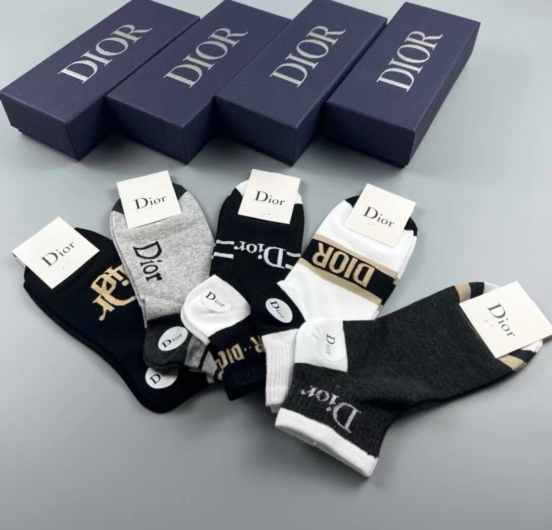 DIOR 26S ANKLE SOCKS 415737 (1 BOX)