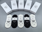 PRADA 26S NO-SHOW SOCKS 348382 (1 BOX)