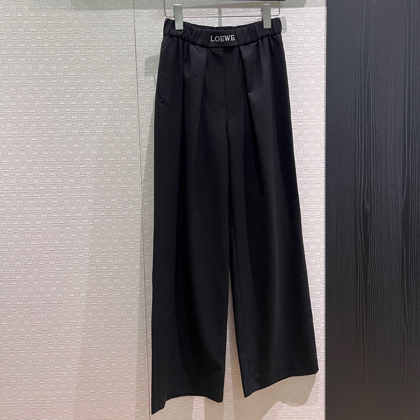 LOEWE 26S ELASTIC-WAIST WIDE-LEG PANTS 584