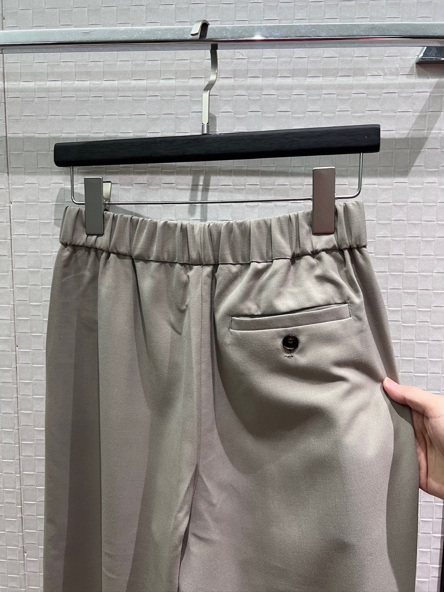 LOEWE 26S ELASTIC-WAIST WIDE-LEG PANTS 583